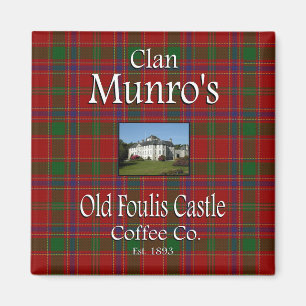 Clan Munro's Old Foulis Castle Coffee Co. Magneet