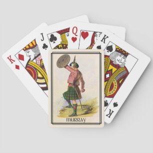 Clan Murray Classic Scotland Bicycle Deck Pokerkaarten
