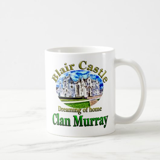 Clan Murray Dreaming van Home Blair Castle Koffiemok (Rechts)