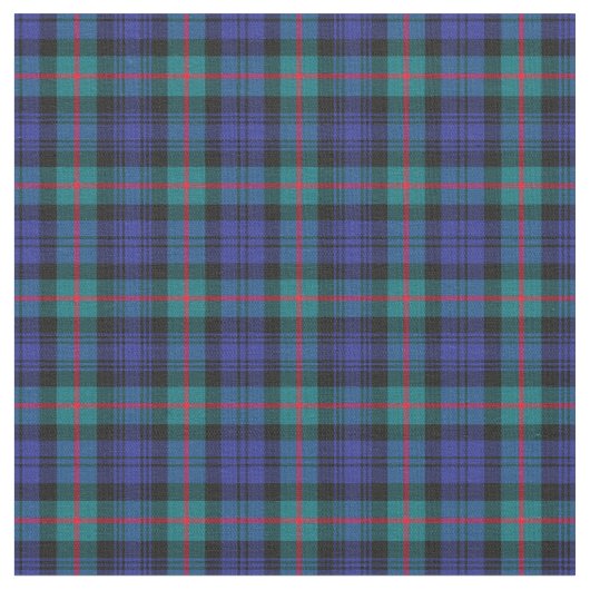 Clan Murray Modern Tartan Stof (Close Up)