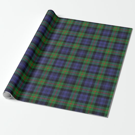 Clan Murray Scottish Tartan Cadeaupapier (Uitgerold)