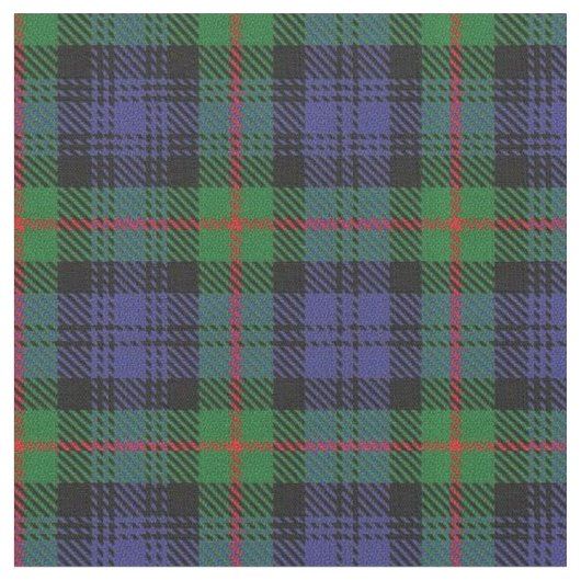 Clan Murray Scottish Tartan Play Fabric Stof (Close Up)