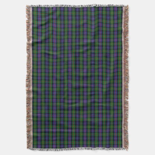 Clan Murray Tartan Deken (Voorkant Verticaal)