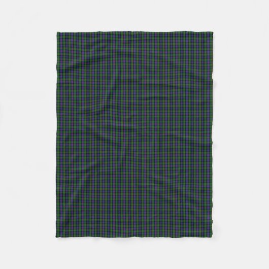 Clan Murray Tartan Fleece Deken (Voorkant)