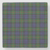 Clan Murray Tartan Pset Stone Onderzetter (Voorkant)