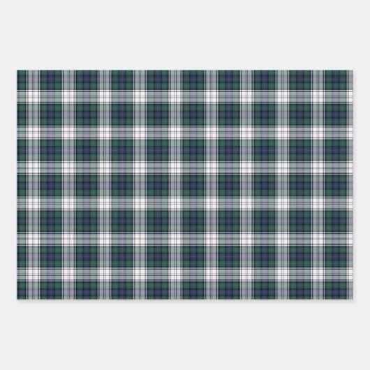 Clan Murray Tartanvariaties Inpakpapier Vel (Voorkant 3)