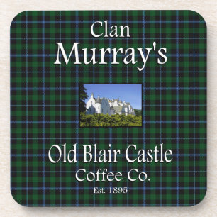 Clan Murray's oude Blair Castle Coffee Co. Drankjes Onderzetter