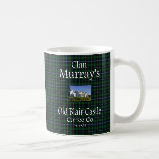 Clan Murray's oude Blair Castle Coffee Co. Koffiemok (Rechts)