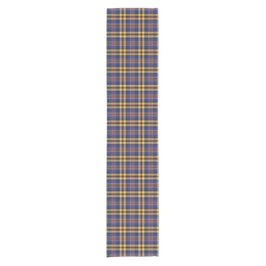 Clan Murtaugh Tartan Pattern Irish Pset Korte Tafelloper (Voorkant)