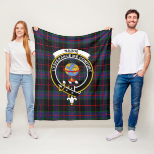 Clan Nairn Tartan Plaid is already in English, the Fleece Deken