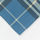 Clan Napier Ancient Tartan Pset Fleece Deken (Hoek)