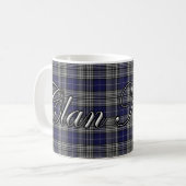 Clan Napier Classic Tartan Koffiemok (Voorkant links)