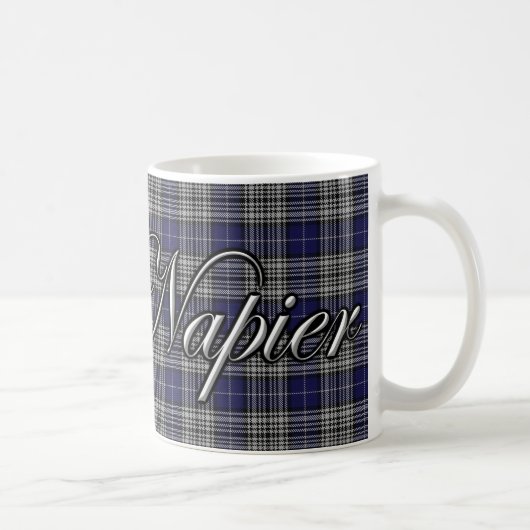 Clan Napier Classic Tartan Koffiemok (Rechts)