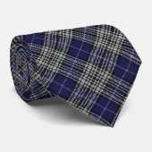 Clan Napier Letter N Monogram Tartan Stropdas (Opgerold)