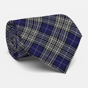 Clan Napier Letter N Monogram Tartan Stropdas