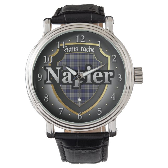 Clan Napier Schotland viering horloge (Voorkant)