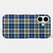 Clan Napier Tartan Blue, Black and White Pset Case-Mate iPhone Case (Achterkant (horizontaal))