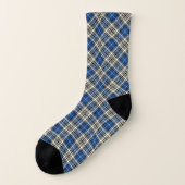 Clan Napier Tartan Blue Plaid Sokken (Links - buitenkant)