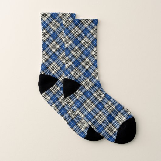 Clan Napier Tartan Blue Plaid Sokken (Paar)