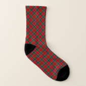 Clan Naughton Tartan Red Plaid Sokken (Rechts - buiten)