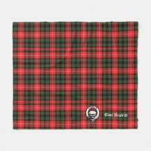 Clan Nesbitt Crest Badge & Tartan Gepersonaliseerd