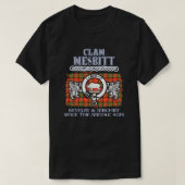 Clan Nesbitt crest Schotse clans Schotse achternaa T-shirt (Design voorkant)