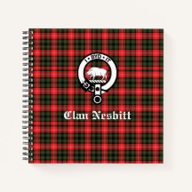 Clan Nesbitt Crest & Tartan Aangepast recept