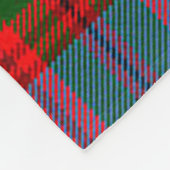 Clan Newton Tartan Pset Fleece Deken (Hoek)