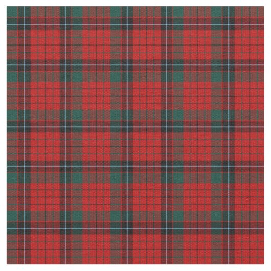 Clan Nicolson Tartan Stof (Close Up)