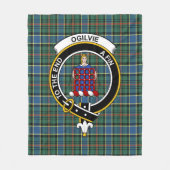 Clan Ogilvie Hunting Ancient Tartan Pset Fleece Deken (Voorkant)