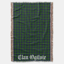 Clan Ogilvie Tartan Pset Deken