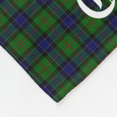 Clan Ogilvie Tartan Pset Fleece Deken (Hoek)