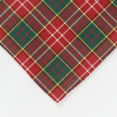 Clan Ogilvie Tartan Scottish Plaid Pattern Fleece Deken (Hoek)