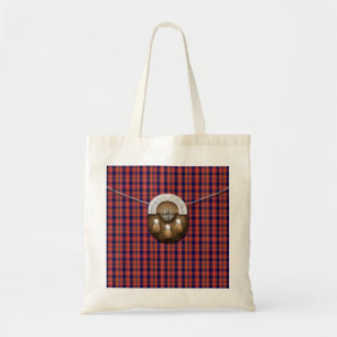 Clan Ogilvy Tartan en Sporran Tote Bag