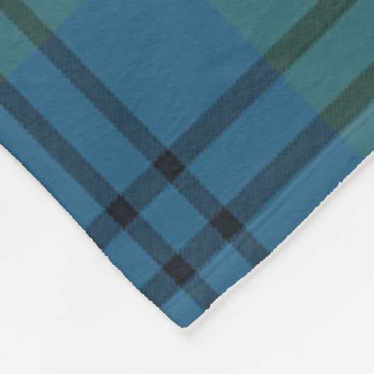 Clan Oliphant Ancient Tartan Pset Fleece Deken (Hoek)