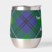 Clan Oliphant Crest boven Tartan (Links)