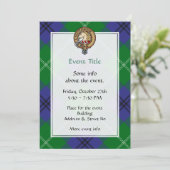 Clan Oliphant Crest Uitnodiging (Staand voorkant)