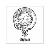 Clan Oliphant Crest Zelfinkkend Stempel (Design)