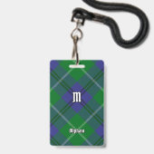 Clan Oliphant Tartan Badge (Voorzijde met lanyard)