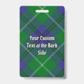 Clan Oliphant Tartan Badge (Achterkant)