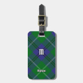 Clan Oliphant Tartan Bagagelabel (Voorkant verticaal)