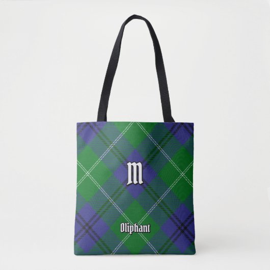 Clan Oliphant Tartan Canvas tas (Voorkant)