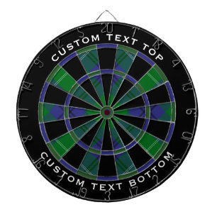 Clan Oliphant Tartan Dart Board Dartbord