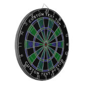Clan Oliphant Tartan Dart Board Dartbord (Voorkant Links)