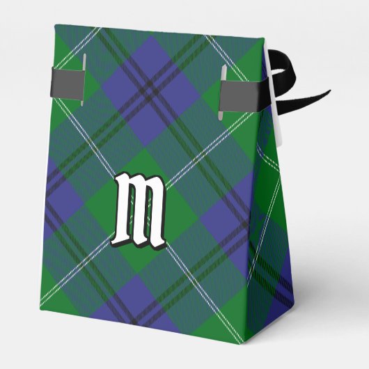Clan Oliphant Tartan Favor Box Bedankdoosjes (Achterkant)