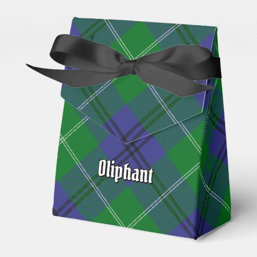 Clan Oliphant Tartan Favor Box Bedankdoosjes (Voorkant Zijde)