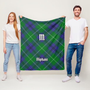 Clan Oliphant Tartan Fleece Deken
