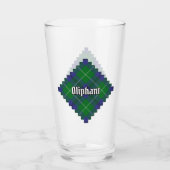 Clan Oliphant Tartan Glas (Achterkant)