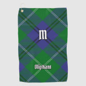 Clan Oliphant Tartan Golf Handdoek (Voorkant)