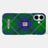 Clan Oliphant Tartan Hoesje-Mate iPhone Case (Achterkant (horizontaal))
